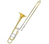 Trombone Contralto Trombone Tenore Professionale Da Si Bemolle A Fa Tubo Di Rame Bianco
