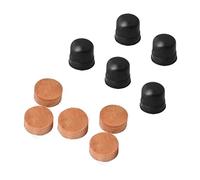Trombone Cork Pads Riparazione Pad Sughero Pad Scorrevole con Estremità in Gomma Set Paraurti Acqua Spit Valore Performance Accessori, Riparazione di Tromboni