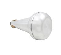 Trombone dritto interruttore muto - lega di alluminio leggero portatile tranquillo trombone muto | Pratica professionale disattivazione per basso controllo del suono | Accessorio per strumenti