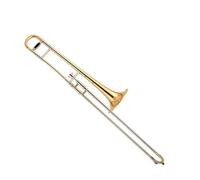 Trombone in per Principianti Lacca Dorata Di Qualità PopolareTone Bb Alto Trombone Cupronichel E Ottone