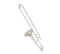 Trombone in per Principianti Trombone Contralto Argento Trombone Con Corpo In Ottone In Sib Strumento Musicale Professionale Con Custodia Per Bocchino