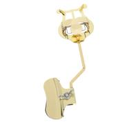 Trombone Lyre Clip - Titolare di spartiti per musicisti | IMPESSO DI METALE, LEGGE SICURO CON DI TROPPA DI PAGINA COMPATTO, IDEAL per uomini per adolescenti giovanili, 8.5x17.5x1,4 cm