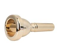 Trombone Mouthpiece 12,7 mm 5 G | Large Shank Tenor Replacement for TR - 03 | Silver - Plated Brass Mouthpiece for Skilled players/Students | Sturdy & Tarnish - Proof (oro)