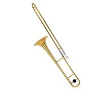 Trombone Professionale Tono Sib Ottone Laccato Oro Trombone Contralto Per Studenti Trombone Per Principianti Con Custodia E Bocchino
