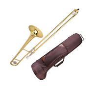 Trombone Professionale Trombone Contralto Con Corpo In Ottone, Strumento B, Trombone Piatto Per Adulti, Con Custodia E Accessori