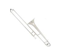 Trombone Professionale Trombone Contralto In Sib Placcato In Rame Argentato Con Bocchino Guanti E Kit Di Pulizia Per Principianti