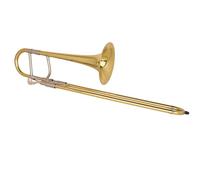 Trombone Professionale Trombone Contralto Per Principianti In Mi Bemolle Oro Laccato Oro, Trombone Slide Per Adulti Con Custodia E Accessori