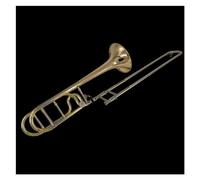 Trombone Professionale Trombone Tenore Con Cambio Di Tonalità, Per Studenti Principianti, Con Bocca A Campana In Rame Dorato, Trombone In Sib/Fa Con Custodia