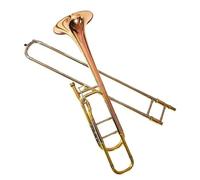 Trombone Professionale Trombone Tenore In Sib/fa Rame Fosforoso Lacca Dorata Strumento Trombone Con Custodia E Accessori