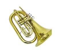 Trombone Sib Baritono Da Marcia In Ottone Laccato Oro Nichelato Strumento Professionale Tromba Ad Alte Prestazioni