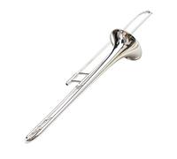 Trombone Strumento Musicale Trombone Contralto In Si Bemolle Strumento A Fiato Laccato Oro Pratica E Suona(Silver)