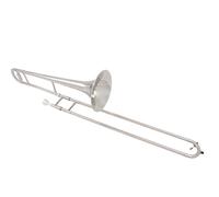 Trombone Strumento Musicale Trombone Contralto In Si Bemolle Strumento Materiale In Ottone Principianti Suona(Silver)