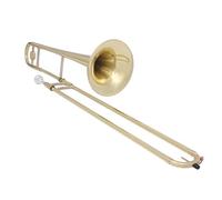 Trombone Strumento Musicale Trombone Contralto In Sib Di Livello Prestazionale Laccato Oro Chiave In Si Ottone Con Scatola Parti Dello Strumento