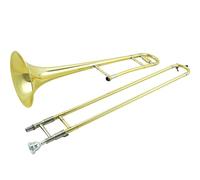 Trombone Strumento Trombone Contralto Laccato Oro In Si Bemolle Per Gli Amanti Della Musica