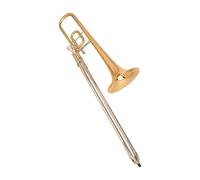 Trombone Strumento Trombone In Do Sib Maggiore Modulazione Degli Ottoni Da Parte Del Piccolo Musicista