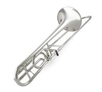 Trombone Tenore Con Cambio Tonalità Da Si Bemolle A Fa Con Custodia E Bocchino Trombone per Principianti (Color : B)