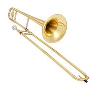 Trombone tenore con custodia, bocchino e kit di cura per adulti | La struttura in ottone e la risposta scorrevole liscia supportano la pratica, il gioco d'insieme e l'apprendimento dei