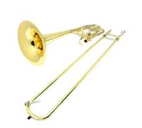 Trombone Tenore Diapositiva In Rame Bianco Dal Si Bemolle Al Tasto Fa Cambia L'intonazione Dello Strumento Trombone Con Custodia Trombone per Principianti