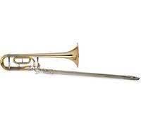 Trombone Tenore para Principiantes in Bb/F Ottone Dorato con Valigetta Bocchino