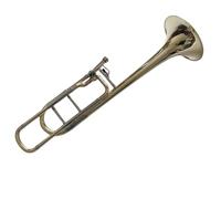Trombone Trombone Tenore B F Bronzo Fosforoso Laccato Oro Con Accessori