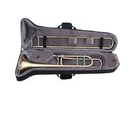 Trombone Trombone Tenore Laccato Oro Sib Fa Strumento Slide Per Principianti Ensemble Professionali E Bande Di Ottoni