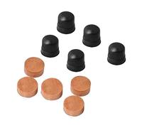 Trombones Riparazione Sughero Pad Chiave Acqua Sughero Pad Riparazione Tromba Pad in sughero Slide Gomma End Bumper Set Tromba Cork Pad