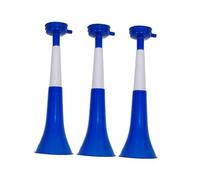 Tromette Vuvuzela Due corpi. Accessorio per calcio e celebrazioni sportive. Tromba d'aria rumorosa per l'animazione Ideale per il trasporto (Grecia, 3 prodotti)
