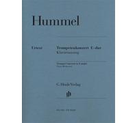 Trompetenkonzert E-dur Klavierauszug: Mit Stimmen für Trompete in E, Es, C und B