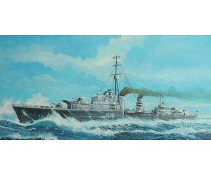 TROMPETER 05758 MODELLO CACCIATORPEDINIERE CLASSE TRIBALE HMS ZULU (F18)'41...