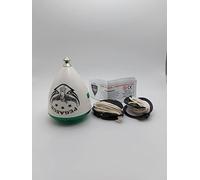 trompos space Gerardo Montero y Javi De María Pegasus Coperchio Verde + Corda Regalo, Colore Bianco, Mediano, PVCUER