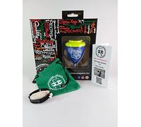 trompos space- Saturno Xt Gerardo Montero y Javi De María Trottola, Colore Blu, Mediano, SXAZCU