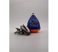 trompos space- Saturno Xt Roller Gerardo Montero y Javi De María Trottola, Colore Blu, M, SXRAZCUER