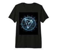 Tron TRX Invest Blockchain Criptovaluta Estrazione Digitale Maglietta Premium
