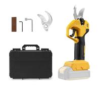 Troncarami a batteria compatibile con batteria Dewalt da 20 V (senza batteria), cesoie senza spazzole a 2 marce, display digitale, diametro di taglio 30 mm, mola e lame di ricambio (solo utensili)