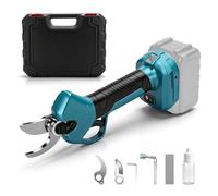 Troncarami a batteria compatibile con batteria Makita da 18 V, motore senza spazzole, display digitale LCD, diametro massimo di 45 mm, per tagliare alberi e alberi da frutto