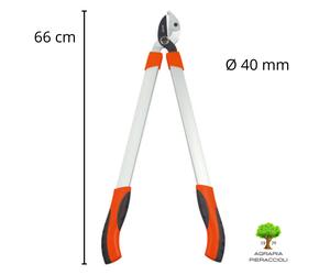 TRONCARAMI HOBBY 66 AMBOSS STOCKER 7230 LUNGHEZZA 66cm TAGLIO 40mm A BATTENTE