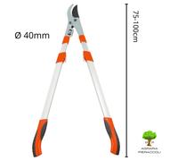 TRONCARAMI TELESCOPICO 75-100cm BYPASS STOCKER 2094 TAGLIO 40mm - Professionale