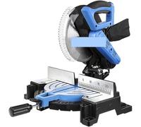 Troncatrice a cinghia da 2600 W per profili in legno e alluminio, taglio a 45°, lama da 255 mm