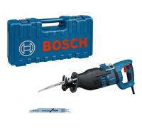 Bosch Professional 060164E200 Sega Universale GSA 1300 PCE, profondità di Taglio: 230 mm, con SDS e Constant Electronic, 2 Lame (Legno/Metallo), in Valigetta, W