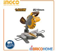TRONCATRICE PER LEGNO DISCO 210MM 1400W - BMS14002 INGCO
