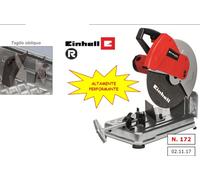 TRONCATRICE PER METALLO TC-MC 355 POTENZA 2300W - Ø DISCO / Ø FORO (mm) 355x25,4