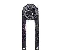 Troncatrice professionale Goniometro Angle Finder Precisione Mitra Angle Finder for falegnami Idraulici Goniometro smusso Lavorazione del legno Strumenti per la lavorazione del legno(White)