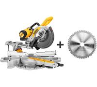 Troncatrice radiale DeWalt DWS727 + lama Z80 large yellow