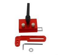 Troncatrice regolabile per lavorazione del legno di precisione, design durevole in lega di acciaio, migliora precisione ed efficienza (nero)