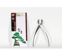 Tronchese bonsai taglio obliquo in acciaio satinato mm. 210