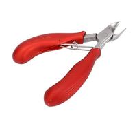 Tronchese per cuticole in acciaio inossidabile, con taglierino affilato, strumento versatile per tagliare le cuticole, impugnature ergonomiche per unghie di mani e piedi