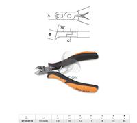 Tronchese Per Elettronica Taglienti Obliqui Rasi Spellafilo - Beta 1191BM/L
