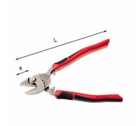 Tronchese USAG 189 AG Fulcro Decentrato Max 3 mm Taglio Filo Grande Effetto