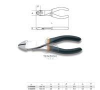 BETA Tronchese A Grande Effetto Con Taglienti Diagonali Rivestimento Con Doppio
