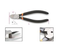 Tronchesi Beta 1080D A Taglienti Diagonali Rasi Manici Ricoperti da 15° a 45°